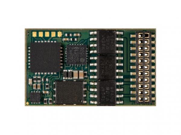 D&H SD21A-5, Fahr + Sounddecoder, 21-polige Schnittstelle (NEM 660/RCN-121), SX1, SX2, DCC, 2,0A, 8 Ausgänge, über 100 Sounds zur Auswahl
